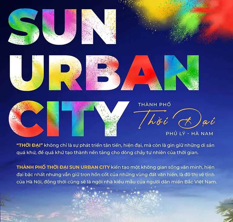 Dự án Sun Urban City Hà Nam